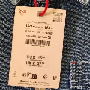 Teen Denim Jeans with Retail Tag - Blue
